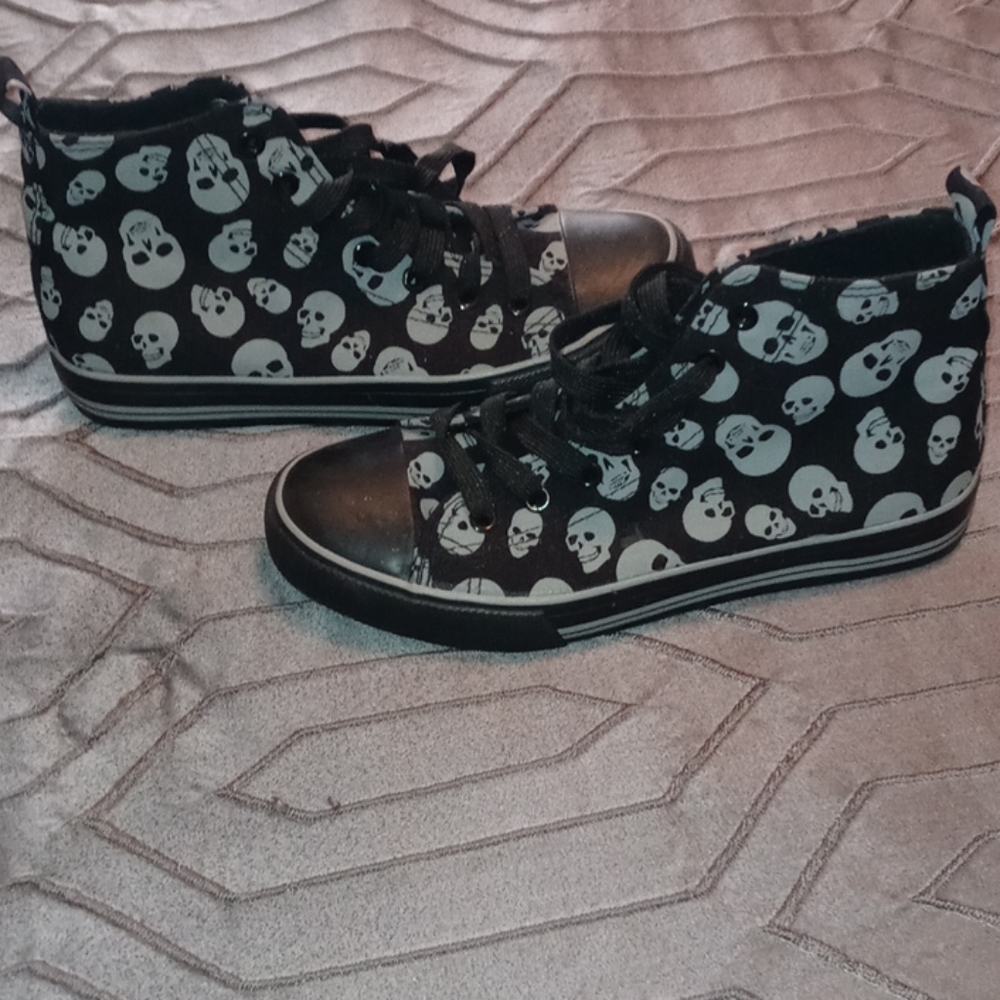 Skull High Tops